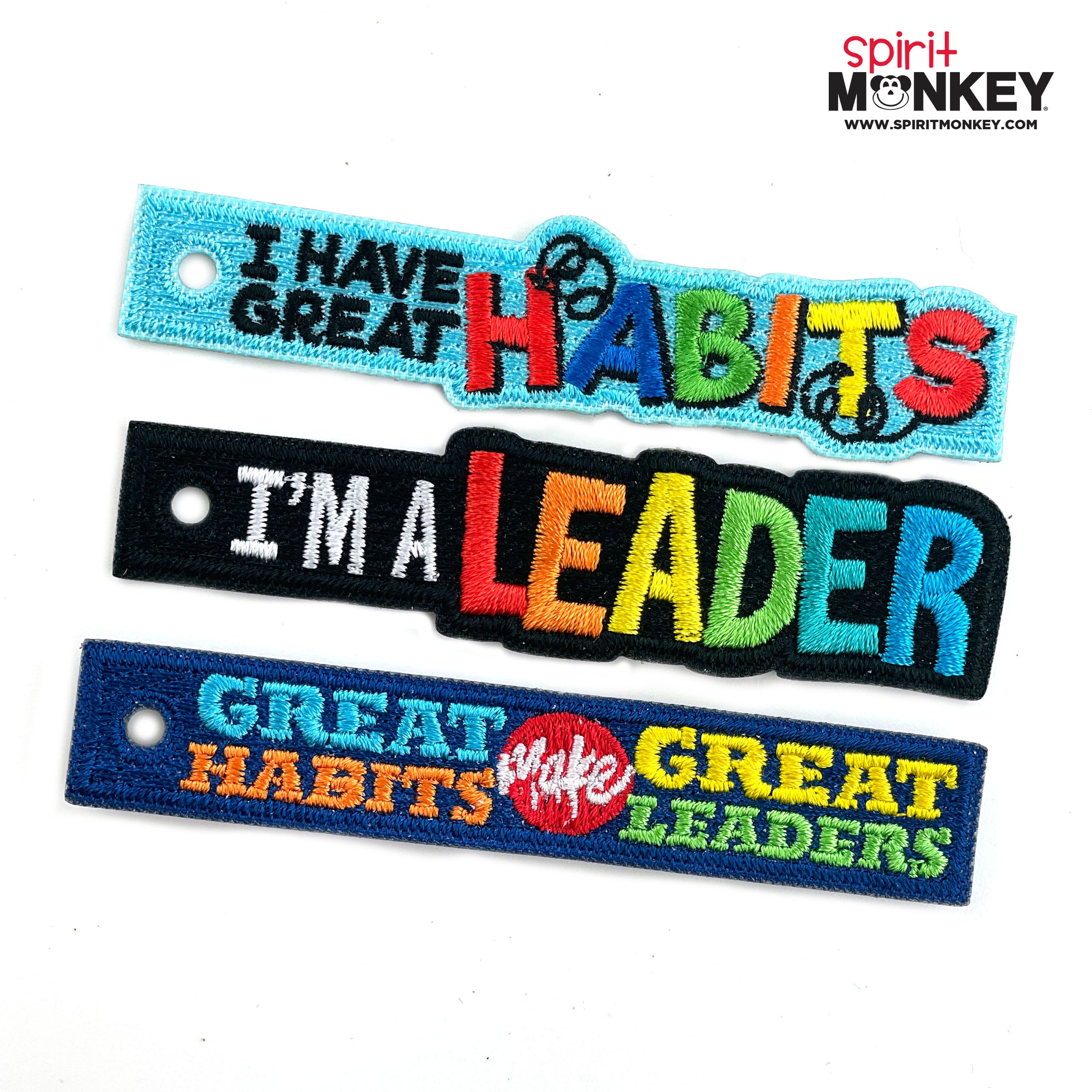 Great Habits Pack Spirit Sticks® Patches Spirit Monkey Store
